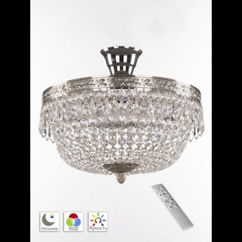 Люстра Bohemia Ivele Crystal  19011/35IV/LED-DIM Ni