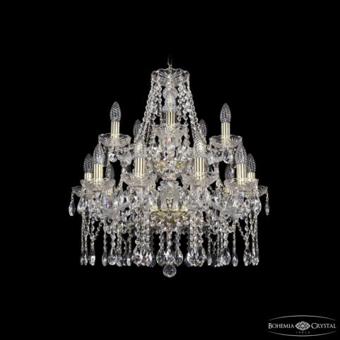 Люстра Bohemia Ivele Crystal 1413/10+5/200/2d G