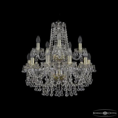 Люстра Bohemia Ivele Crystal 1409/10+5/195/2d G