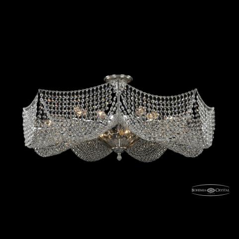 Люстра Bohemia Ivele Crystal 77091/16+3/Ni Clear/1E