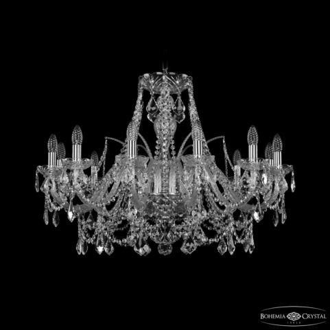 Люстра Bohemia Ivele Crystal 1411/12/300 Ni Leafs