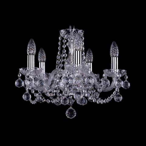 Bohemia Ivele Crystal Люстра Bohemia 1402/5/141 Ni Balls