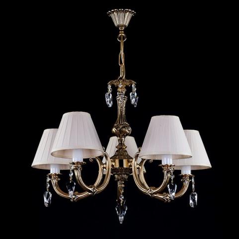 Люстра Art Glass DAISY V. CE DARK PATINA CHINTZ 024