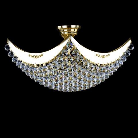 Люстра Art Glass FIONA IV. NICKEL  ANTIQUE CE