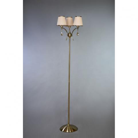 Торшер Brizzi MA 01625F/003 Bronze Cream