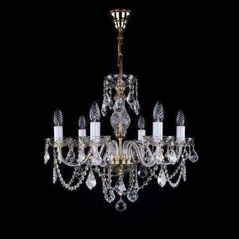 Люстра Art Glass A 0001/06/30 NICKEL CE