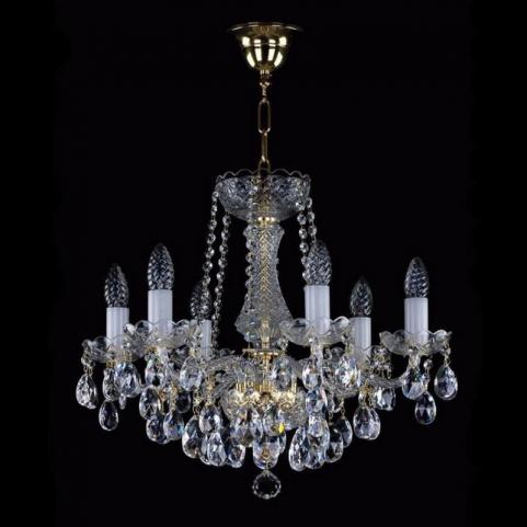 Люстра Art Glass HEIDI VI. NICKEL CE