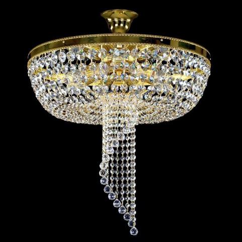 Люстра Art Glass DOMINGA BRASS ANTIQUE CE
