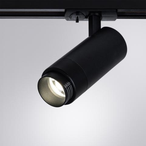 Трековый светильник Arte Lamp Merak 4000K A3540PL-1BK