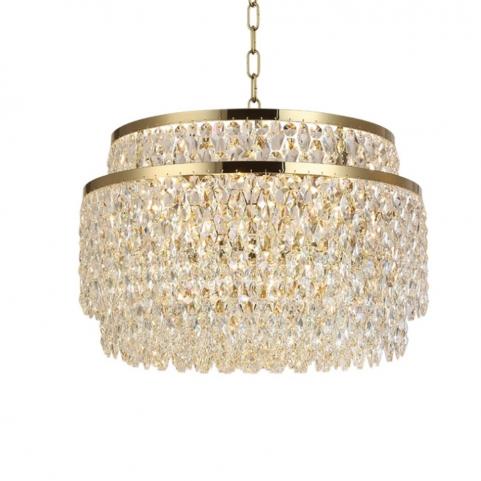 Подвесной светильник Newport Tiffany 8530/60 C gold polished
