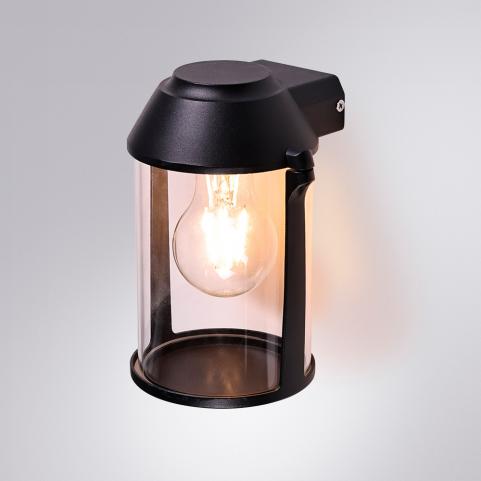Настенный уличный светильник Arte Lamp Minchir  A8306AL-1BK