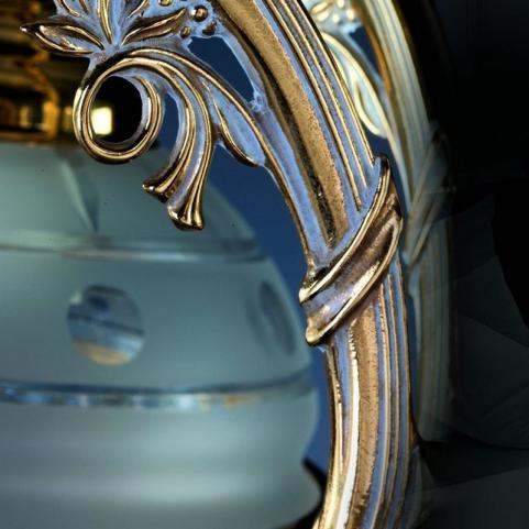 Люстра Art Glass CASSANDRA V. WHITE GOLD CE