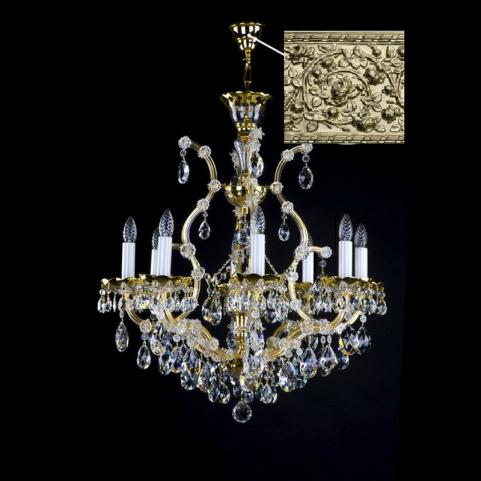 Люстра Art Glass MARIA TEREZIA. 11 VACHTLE CE