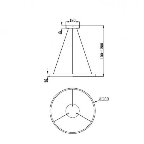 Подвесной светильник Maytoni Rim  MOD058PL-L32WK