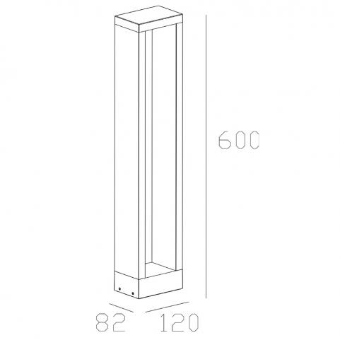 Уличный светильник Maytoni Goll O462FL-L10GF3K