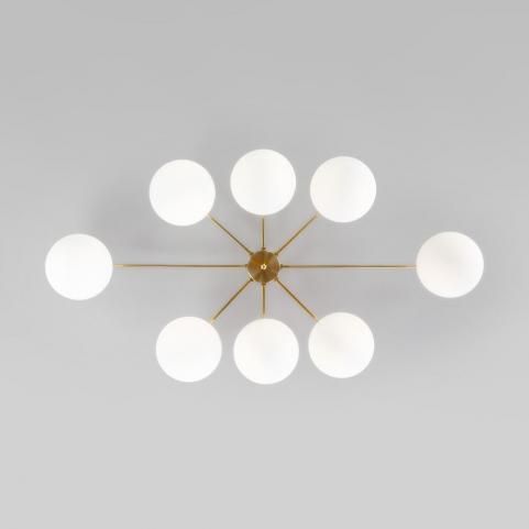 Люстра Eurosvet Opaline 70220/8 латунь