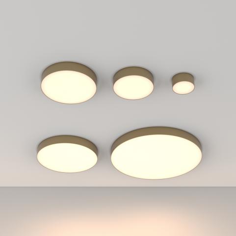 Потолочный светильник Maytoni Technical Ceiling 3000K Zon C032CL-12W3K-RD-MG