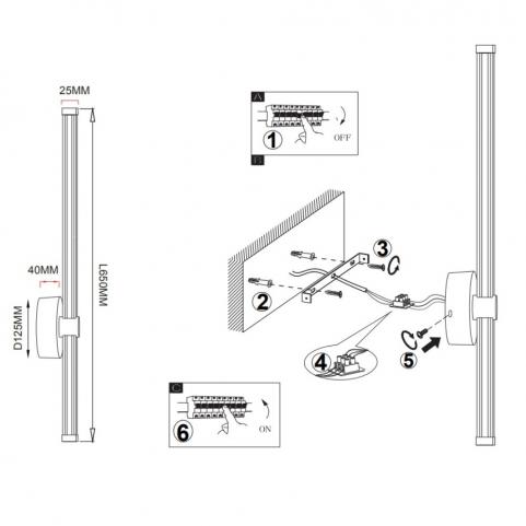 Бра Stilfort Quadro 4010/05/01W