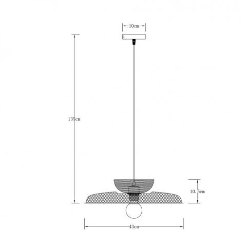 Светильник подвесной Arte Lamp Castello A7066SP-1BK