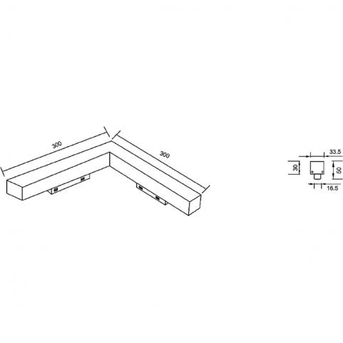 Трековый светильник Maytoni Basis Gravity 4000K TR078-2-24W4K-W