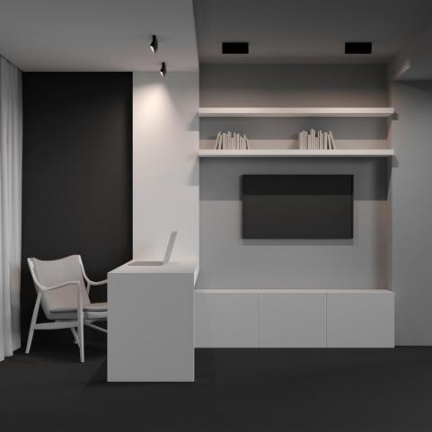 Потолочный светильник Maytoni Technical Ceiling Basis Rot C133CL-12W3K-B