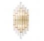 Бра Crystal Lux SARAGOSA AP2 BRASS/TRANSPARENTE