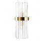 Бра Crystal Lux SORPRESA AP2 BRASS/TRANSPARENTE