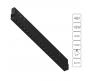 Магнитный трековый светильник Arte Lamp Expert A5725PL-1BK