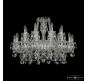 Люстра Bohemia Ivele Crystal  1411/16+8/300 Ni
