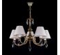 Люстра Art Glass DAISY V. CE DARK PATINA CHINTZ 024