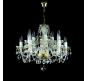 Люстра Art Glass RADKA X. FULL CUT R14 NICKEL CE