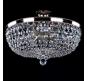 Люстра Art Glass GERTA DIA 450 NICKEL ANTIQUE SP