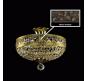 Люстра Art Glass MILADA DIA 300 BRASS ANTIQUE CE