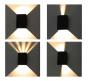 Настенный уличный светильник Arte Lamp Algol   A5640AL-2BK