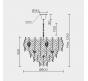 Люстра Modelux  ML.6770.800 GD