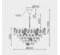 Люстра Modelux  ML.6775.800 GD