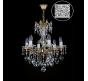 Люстра Art Glass KATHERINE VI. NICKEL CE