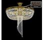 Люстра Art Glass DOMINGA BRASS ANTIQUE CE