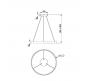 Подвесной светильник Maytoni Rim  MOD058PL-L32WK