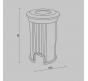 Уличный светильник Maytoni Flash O044DL-L1S3K3