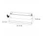 Магнитный трековый светильник Arte Lamp Linea 4000К A4669PL-1WH
