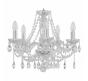 Люстра Bohemia Ivele Crystal 107/5/165 Ni