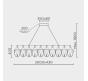 Люстра Modelux premium ML.5603 с пультом 3000-6000K ML.5603.2000P CH