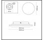 Бра Odeon Light Travertino 6625/15WL