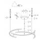 Подвесной светильник Maytoni  Line MOD016PL-L52BK