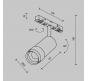 Трековый светильник Maytoni Technical Exility 4000K Focus Zoom TR211-1-12W4K-Z-B