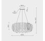 Люстра Modelux ML.9530   ML.9530.600 CP
