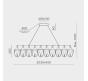 Люстра Modelux premium ML.5603 с пультом 3000-6000K ML.5603.2000P BS
