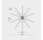 Потолочный светильник Modelight MDL.9371 3000-6000K с пультом MDL.9371.600CL BK