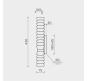 Бра Modelux ML.723 3000-6000K  ML.723.430 GD